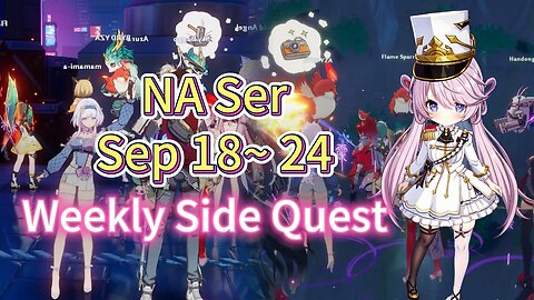 Luxury taxi service Do you want to have a ride? Weekly side mission NA Ser Sep18~24 Tower of Fantasy