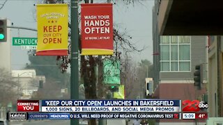 "Keep Our City Open" campaign launches in Bakersfield