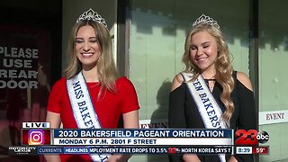 Bakersfield Pageant orientation Monday 10/7 at 6 p.m.