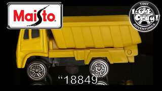 “18849” Dump Truck in Yellow- Model by Maisto