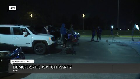 Michigan Democrats hold watch party in Lansing on Election Night