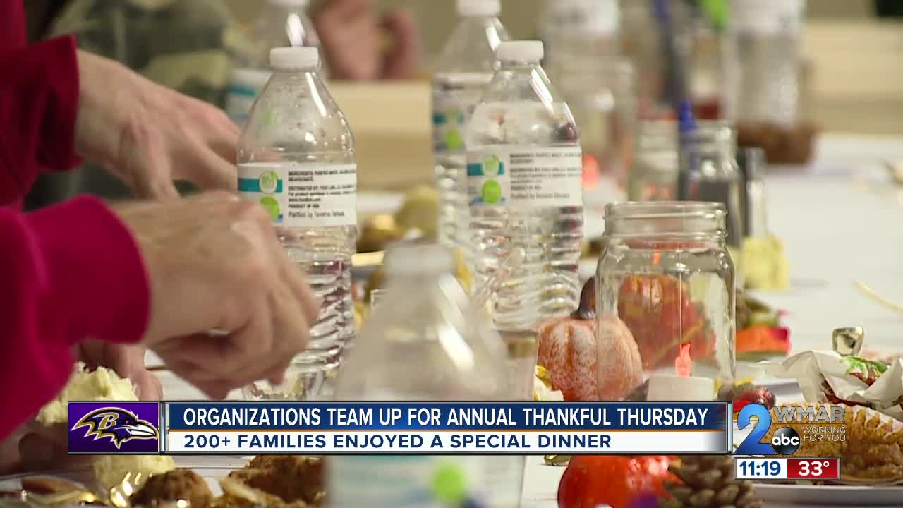 Organizations team up for 'Thankful Thursday'