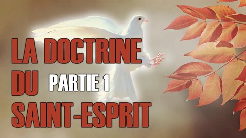 La doctrine du Saint-Esprit, partie 1 - Olivier Dubois