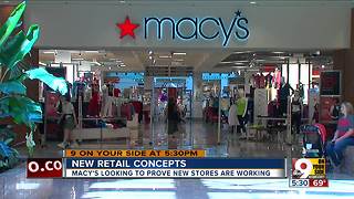 New retail concepts for Macy's