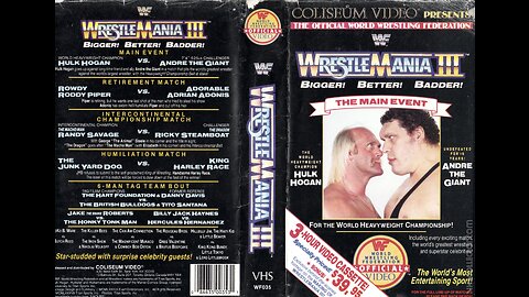WrestleMania III - March 29, 1987