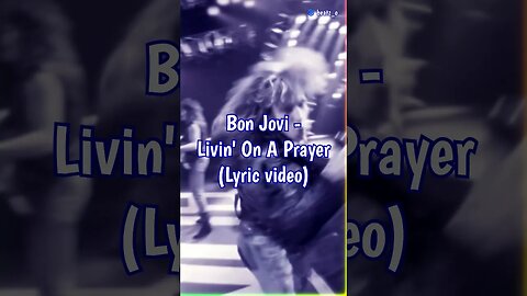 Bon Jovi - Livin' On A Prayer #shorts