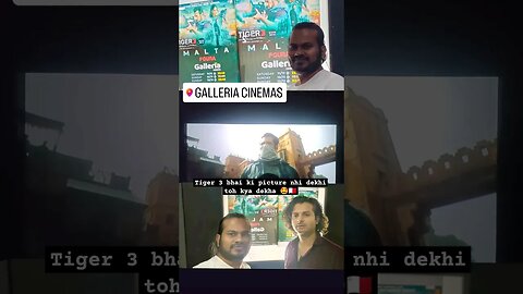 Tiger 3 first show in Malta Europe#salmankhan #tiger3 #shorts