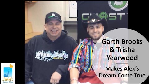 Garth Brooks & Trisha Yearwood Makes Alex's Dream Come True l Jamie's Dream Team