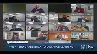 TPS moves pre-K - 3rd grade back to distance learning