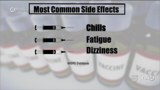 Floridians file hundreds of COVID-19 vaccine side effect reports