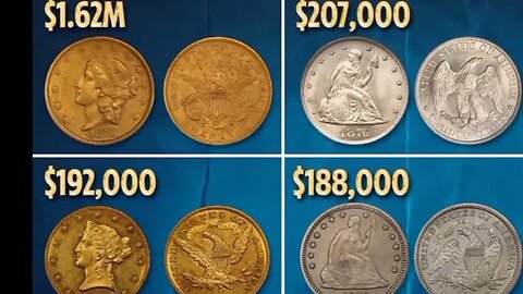 TOP 50 Most Valuable Coins in Uncirculation - Rare Pennies, Nickels, Dimes & Quarters Worth Money !!