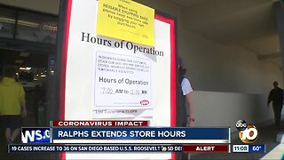 Ralphs extending hours for seniors and neighbors