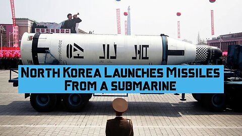 North Korea Launches Missiles in Response to US South Korea Drills #northkorea #missile #slbm