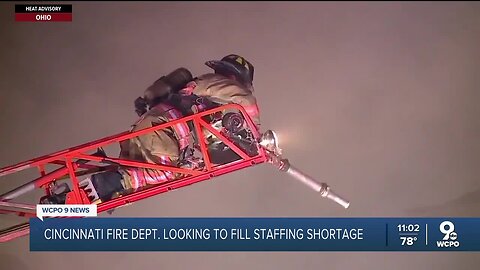 Cincinnati Fire Department struggling to fill staffing shortage