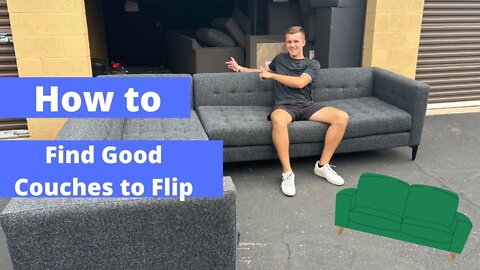 How I find profitable couches to resell on facebook and offer up 🛋 💴