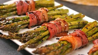 Bacon-Wrapped Asparagus