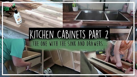 Our DIY Kitchen Renovation//Kitchen Makeover//Building Our Cabinets