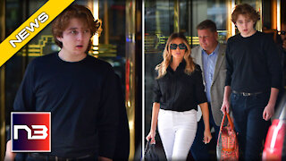 New Photos of 15-Year-Old Barron Trump Stun ALL