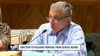 Mixed reaction to Carl Paladino's removal from school board