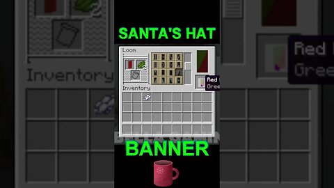 How To Make Santa's Hat On a Banner | Minecraft Tutorial