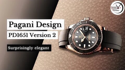Pagani Design PD1651 (V2) Yacht Master Homage Watch Review #HWR