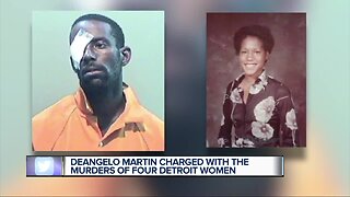 Deangelo Martin charged with the murders of 4 Detroit women