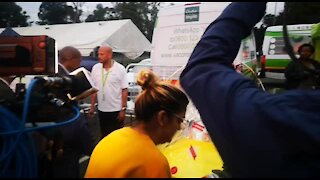 SOUTH AFRICA - Johannesburg - COVID19 - Launch of 60 mobile testing units (videos) (3MD)