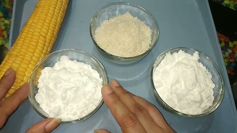 Cornstarch,Corn Meal & Arrowroot।Difference Between Cornstarch ,Corn Meal & Arrowroot।Arrowroot।