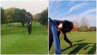 An impressive range of golf tricks
