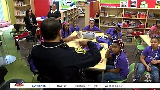 Cincinnati Police Department and Girls with Pearls work together to motivate young leaders