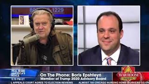 STEVE BANNON Asks Boris Epshteyn A Trump Advisor Why People Are Folding?