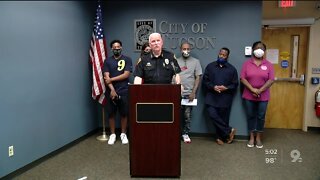 Mayor Romero and Chief Magnus speak out on Friday night's protest