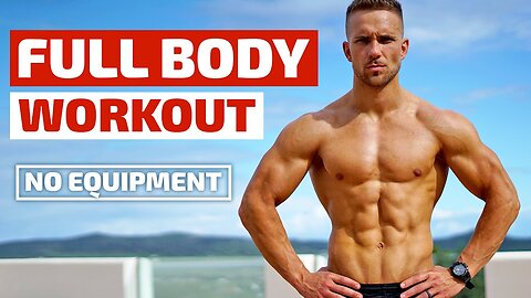 No Gym Workout - Full Body at Home, No Equipment