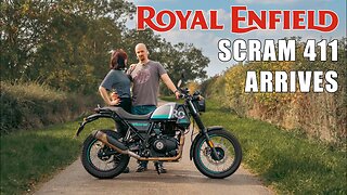 The Royal Enfield Scram 411 Arrives | Can It Handle a Pillion?