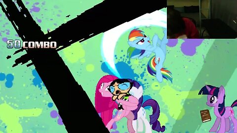 My Little Pony Characters (Twilight Sparkle And Rarity) VS Buttercup The Powerpuff Girl In A Battle
