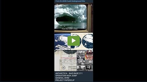 ANTARCTICA - NAZI BASE 211 OPERATION HIGH JUMP GENERAL BYRD PROJECT PAPERCLIP