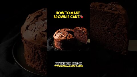 How to make brownie cake🍫
