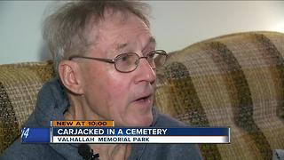 'The grave site is violated': 75-year-old carjacked in Milwaukee cemetery