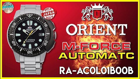 Orient's Best Diver! | Orient M-Force 3rd Gen 200m Automatic Diver RA-AC0L01B00B Unbox & Review