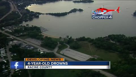 Missing Racine four-year-old found dead in lake