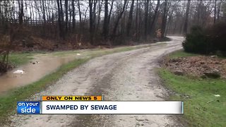 Sewage flooding homes near Nexus Pipeline