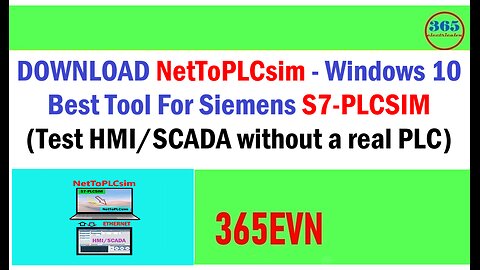 0030 - Download-NetToPLCsim Newest- Best Tool For S7-PLCSim
