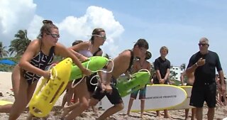 Junior lifeguards win regional competition