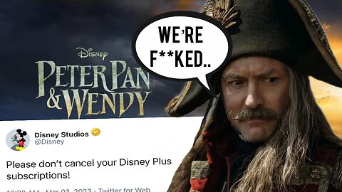 Peter Pan & Wendy BACKLASH gets even WORSE! Disney agenda finally getting CALLED OUT!