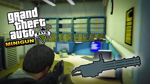 Minigun obtained from the MILITARY BASE 💥 GTA 5 💰 2023 UPDATE ⚡ Preparation For GTA 6 💥 GTA V