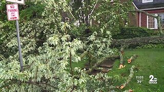 Thousands of Marylanders without power due to severe weather