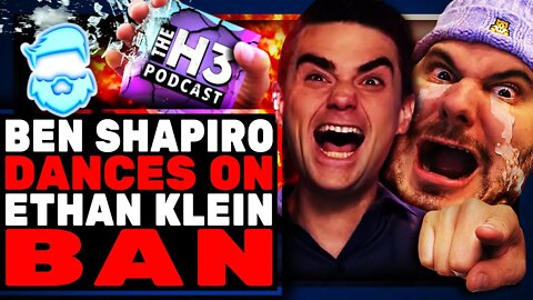 Ethan Klein Just DOUBLED DOWN On His Meltdown As Ben Shaprio Mocks The H3 Podcast Host Ban!