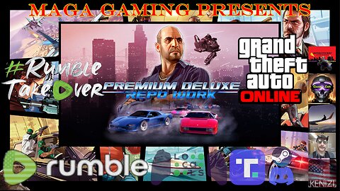 GTAO - Premium Deluxe Repo Work Week: Thursday w/ Takumi, Queen, MotorCity and Slacker plus Official Rockstar GTAO Newswire