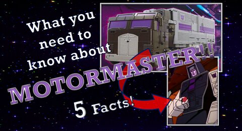 Motormaster Transformers Trivia Quiz! (5 fun facts)