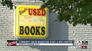 Community steps up to keep unique North Kansas City bookstore going